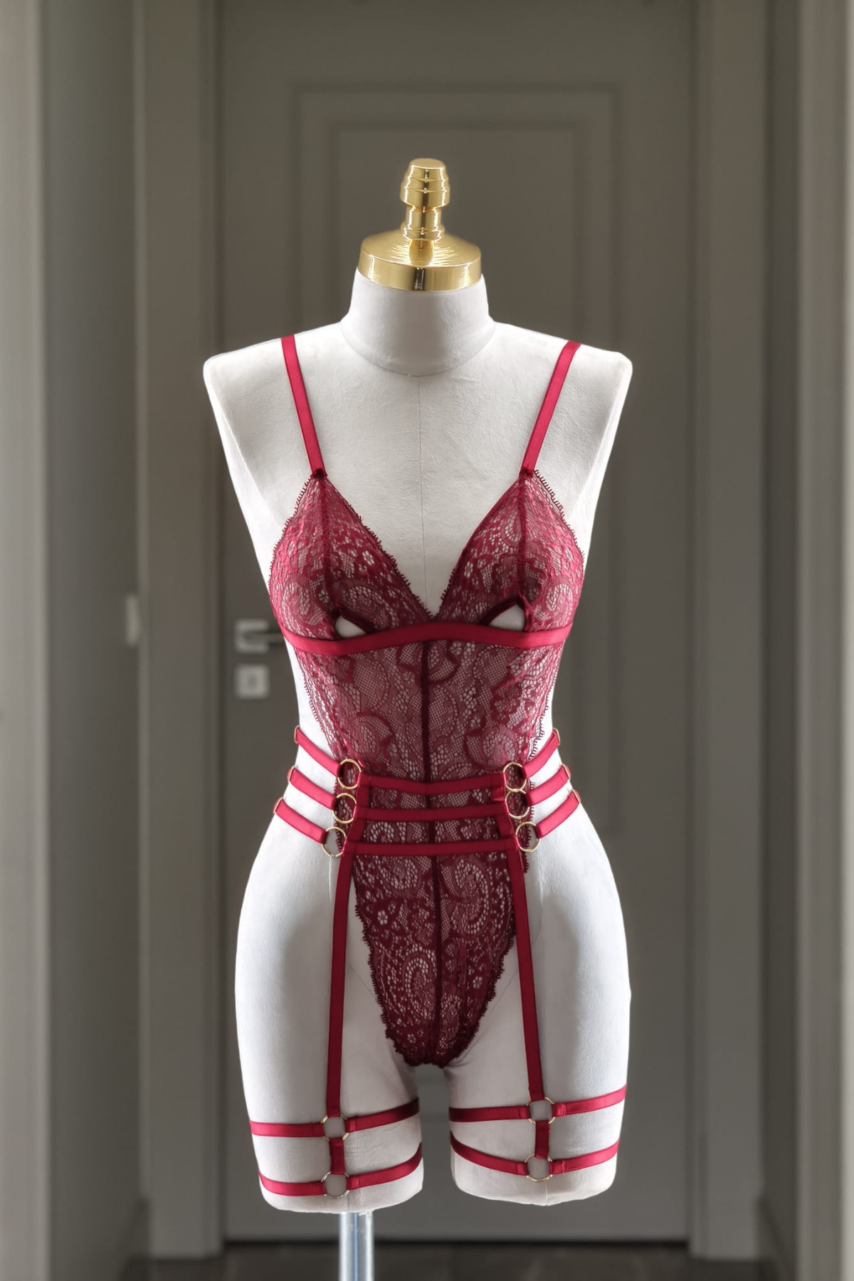 Rayda Fantasy Dantel Detaylı Aksesuar Setli Özel Tasarım Takım