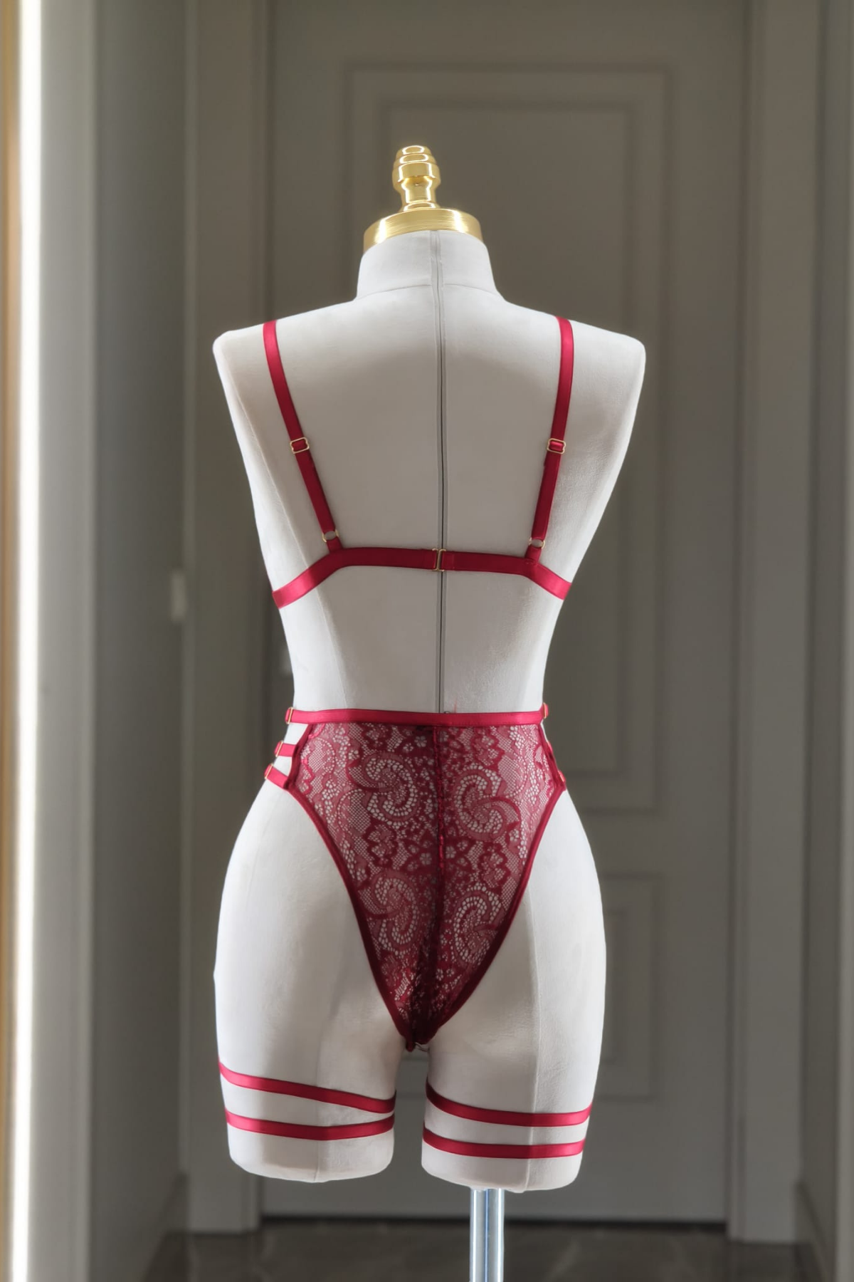 Rayda Fantasy Dantel Detaylı Aksesuar Setli Özel Tasarım Takım