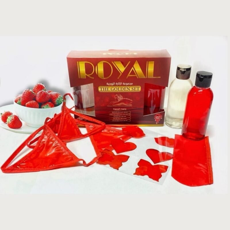 Royal Golden Set Yiyilebilir İç Çamaşırı & Aromalı Romantik Hediye Seti